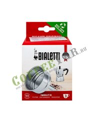 Bialetti Воронка для алюминиевых кофеварок на 3 порции 