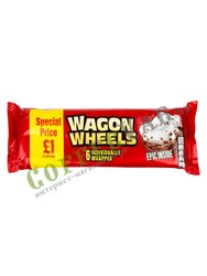 Бисквитное Печенье Wagon Wheels 228 гр