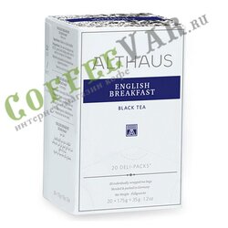 Чай Althaus English Breakfast St. Andrews черный 20х1,75 гр