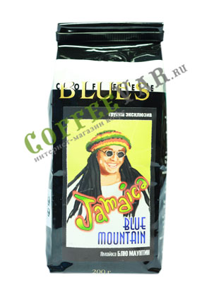 Кофе Блюз в зернах Ямайка Блю Маунтин 200 гр