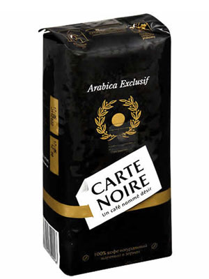 Кофе Jacobs в зернах Carte Noire 250 гр
