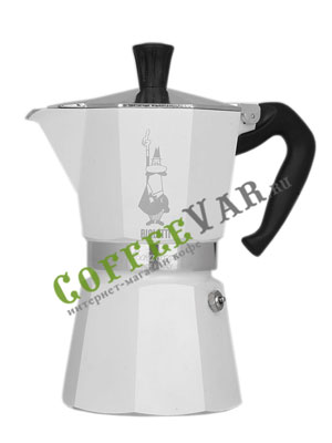 Гейзер Bialetti Mokka Expresso 6 порции белая 240 мл