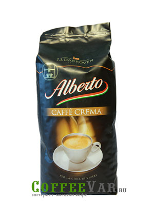 Кофе Darboven в зернах Alberto Caffe Crema