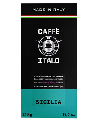 Кофе Italo молотый Sicilia 250 гр (ж.б.)