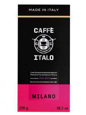 Кофе Italo молотый Milano 250 гр (ж.б.)