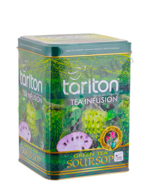 Чай Tarlton зеленый Soursop 250 гр ж.б.