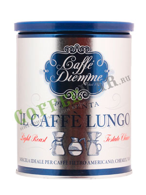 Кофе Diemme молотый Blens Coffee Blue Lungo 250 гр ж/б