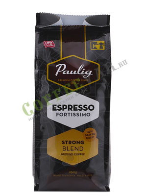 Кофе Paulig молотый Espresso Fortissimo 250гр