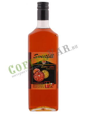 Сироп Sweetfill Экстра-Ситро 0,5 л Сироп Sweetfill Экстра-Ситро 0,5 л