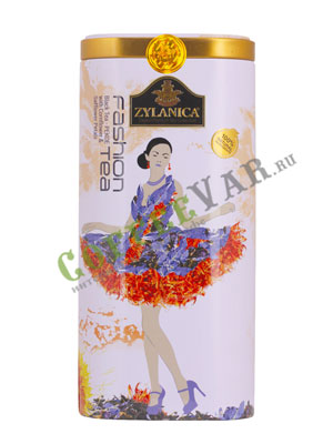 Чай Zylanica Fashion Pekoe with Cornflower & Safflower / Черный с цветками василька и с сафлором 100 гр ж.б 