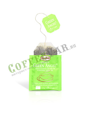 Чай Ronnefeldt Green Angel BIO/Зеленый чай со вкусом груши и персика