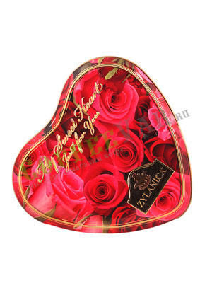 Чай Zylanica Red Roses Сердце Super Pekoe черный с лепестками роз 100 г ж.б.