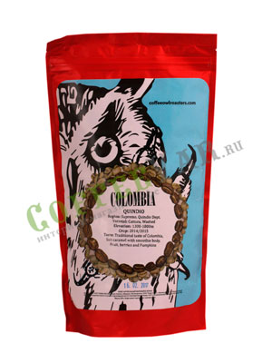 Кофе Owl в зернах Colombia Quindio 250 гр