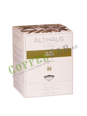 Чай Althaus пирамидки Lung Ching 15х2,75 гр