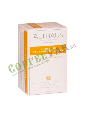 Чай Althaus Rooibush Strawberry Cream 20x1,7 гр