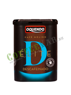 Кофе Oquendo молотый Elite Descafeinado 250 гр