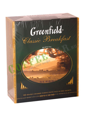 Чай Greenfield Classic Breakfast 100 Пакетиков