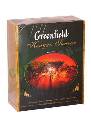 Чай Greenfield Kenyan Sunrise 100 пакетиков