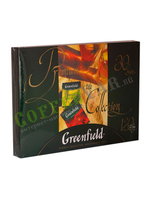 Подарочный чайный набор Greenfield пакетированные из 30 видов 213 гр