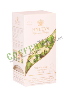 Чай Hyleys Гармония Природы Суприм черный с цветками липы (25 пак 1,5 гр)