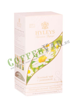 Чай Hyleys Гармония Природы Суприм зеленый с ромашкой (25 пак 1,5 гр)
