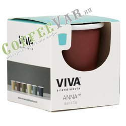 VIVA Anna Стакан 0,08 л (V70153) Бордо