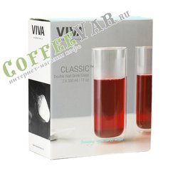 VIVA Classic Термобокал (комлект 2шт) 0,33 л (V37000) Прозрачный