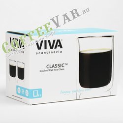 VIVA Classic Термобокал (комлект 2шт) 0,3 л (V37100) Прозрачный