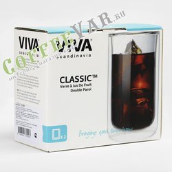 VIVA Classic Термобокал (комлект 2шт) 0,15 л (V37200) Прозрачный