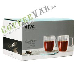 VIVA Classic Термокружка (комлект 2шт) 0,35 л (V75100) Прозрачный