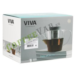VIVA Infusion Чайник заварочный с ситечком 1 л (V27821) Хаки