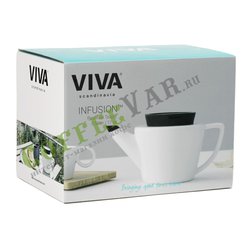 VIVA Infusion Чайник заварочный с ситечком 0.5 л (V34801) Черный