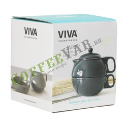 VIVA Jaimi Чайный набор на одну персону (2пр) 0.3 л (V79941) Бежевый