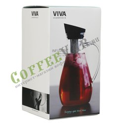 VIVA Infusion Графин с ситечком для чая 1.4 л (V30501) Прозрачный