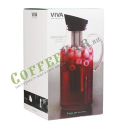 VIVA Infusion Графин с ситечком для чая 1.8 л (V71901) Прозрачный