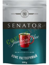Кофе Senator натуральный растворимый сублимированный с добавлением молотого Americano 75 гр